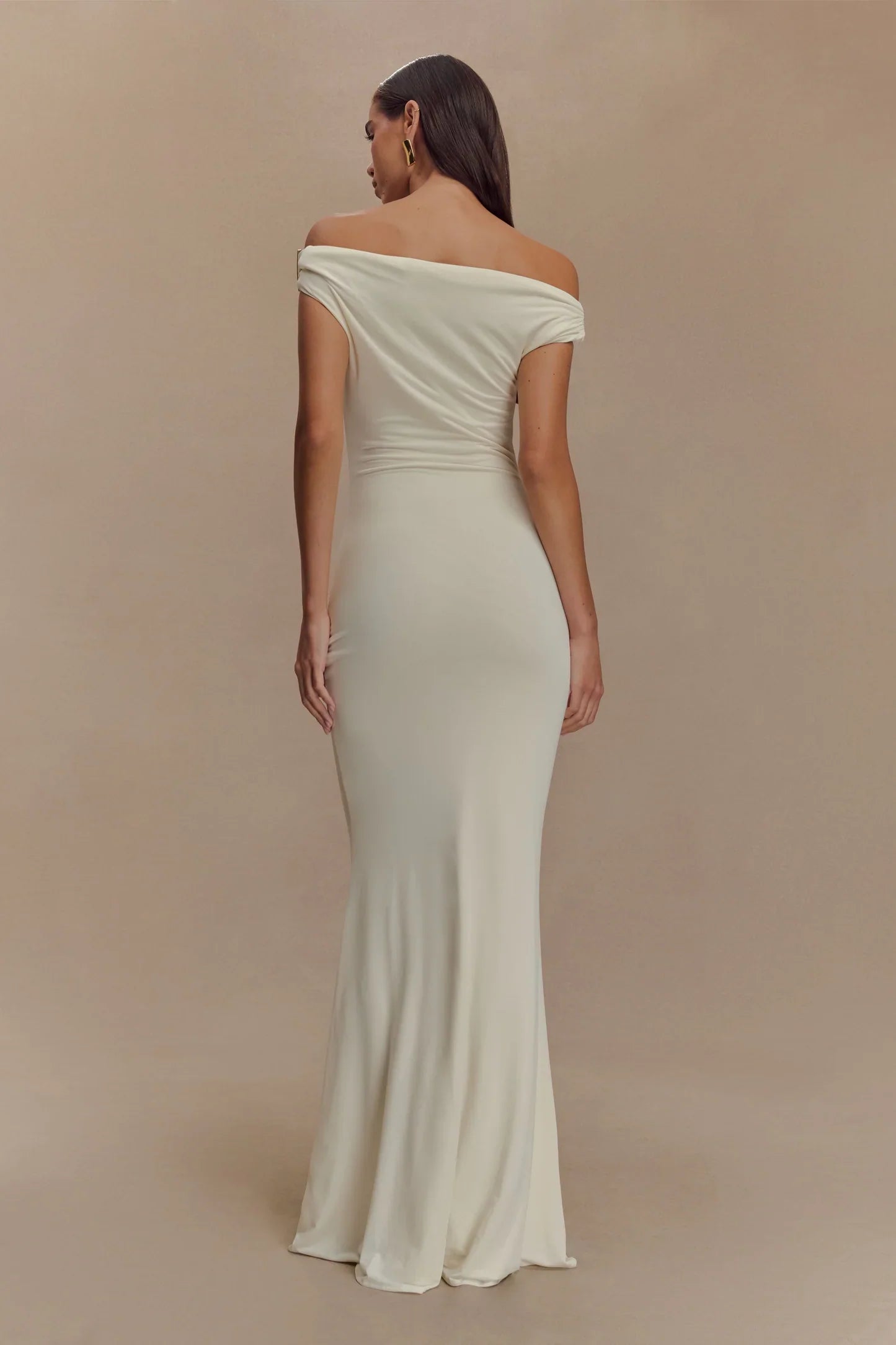 Elegance Off-Shoulder Maxi Dress